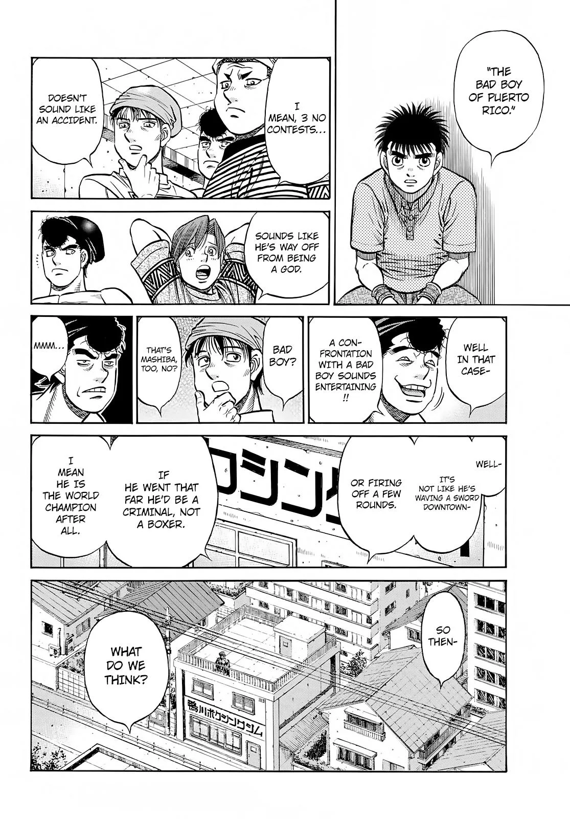 Hajime no Ippo - Chapter 1418 - Page 7