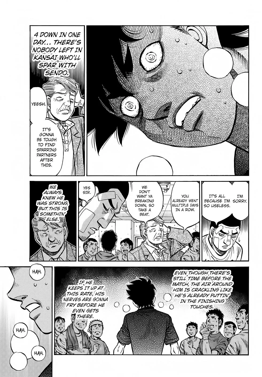 Hajime no Ippo - Chapter 1423 - Page 8