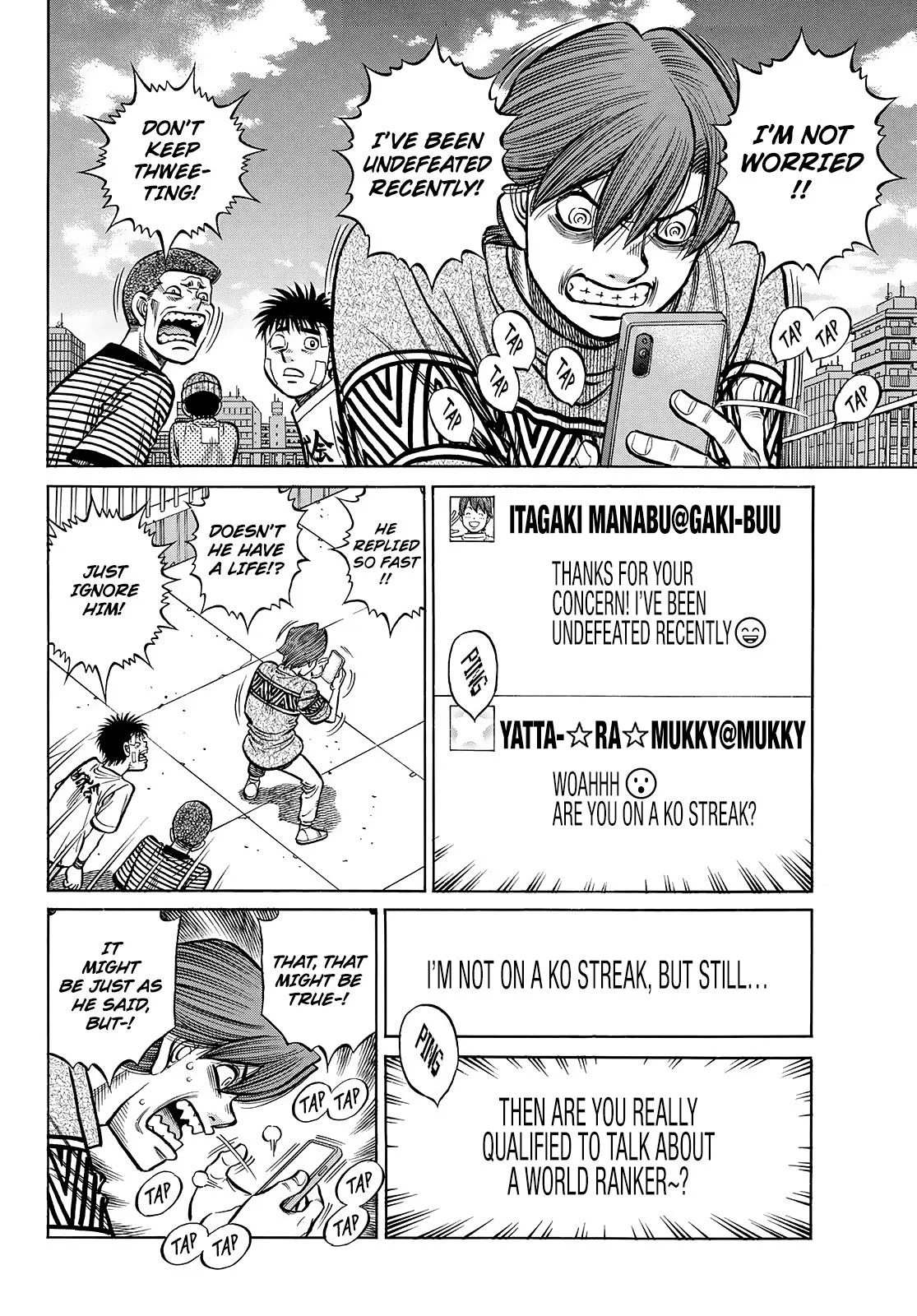 Hajime no Ippo - Chapter 1442 - Page 4