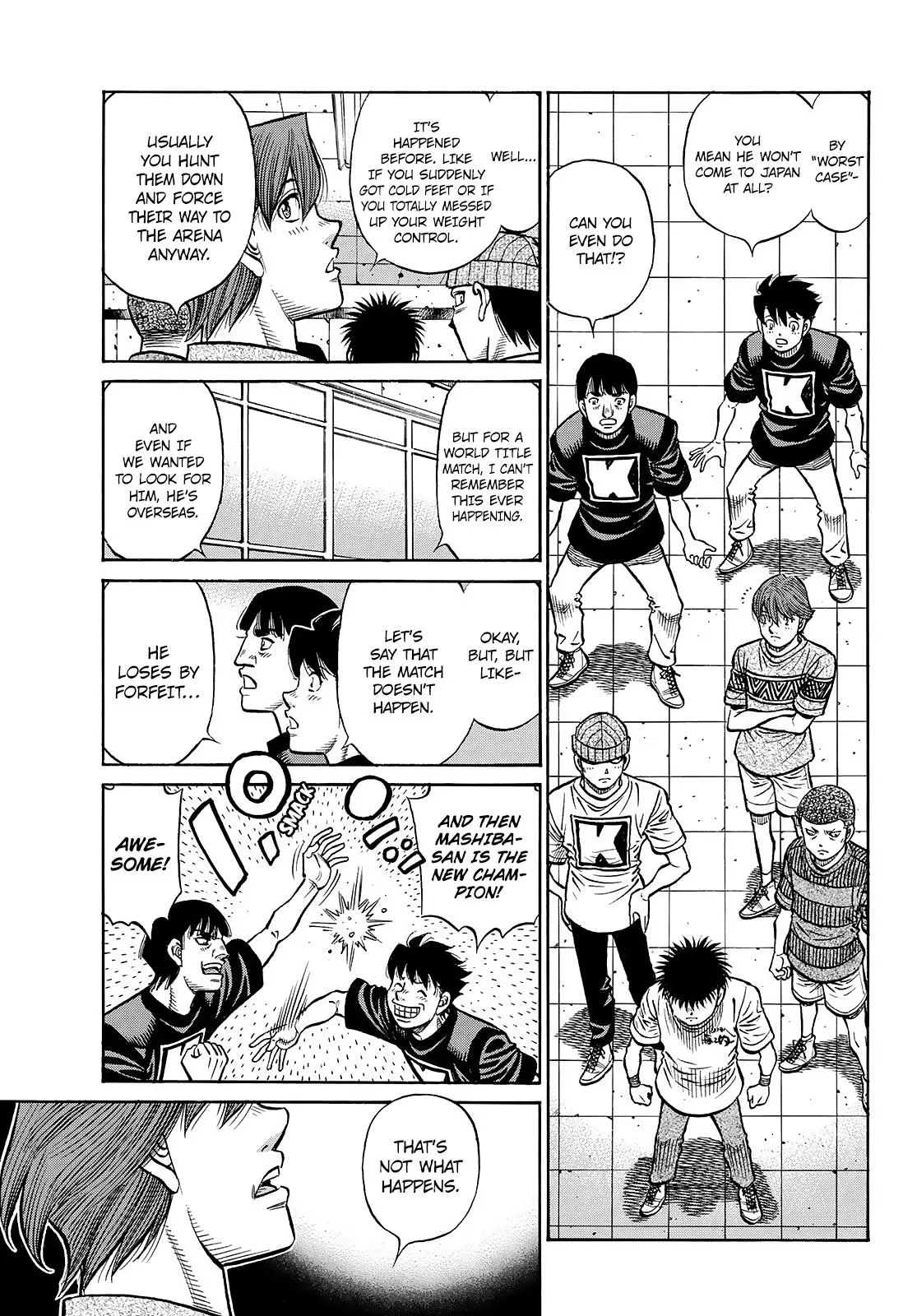 Hajime no Ippo - Chapter 1444 - Page 10