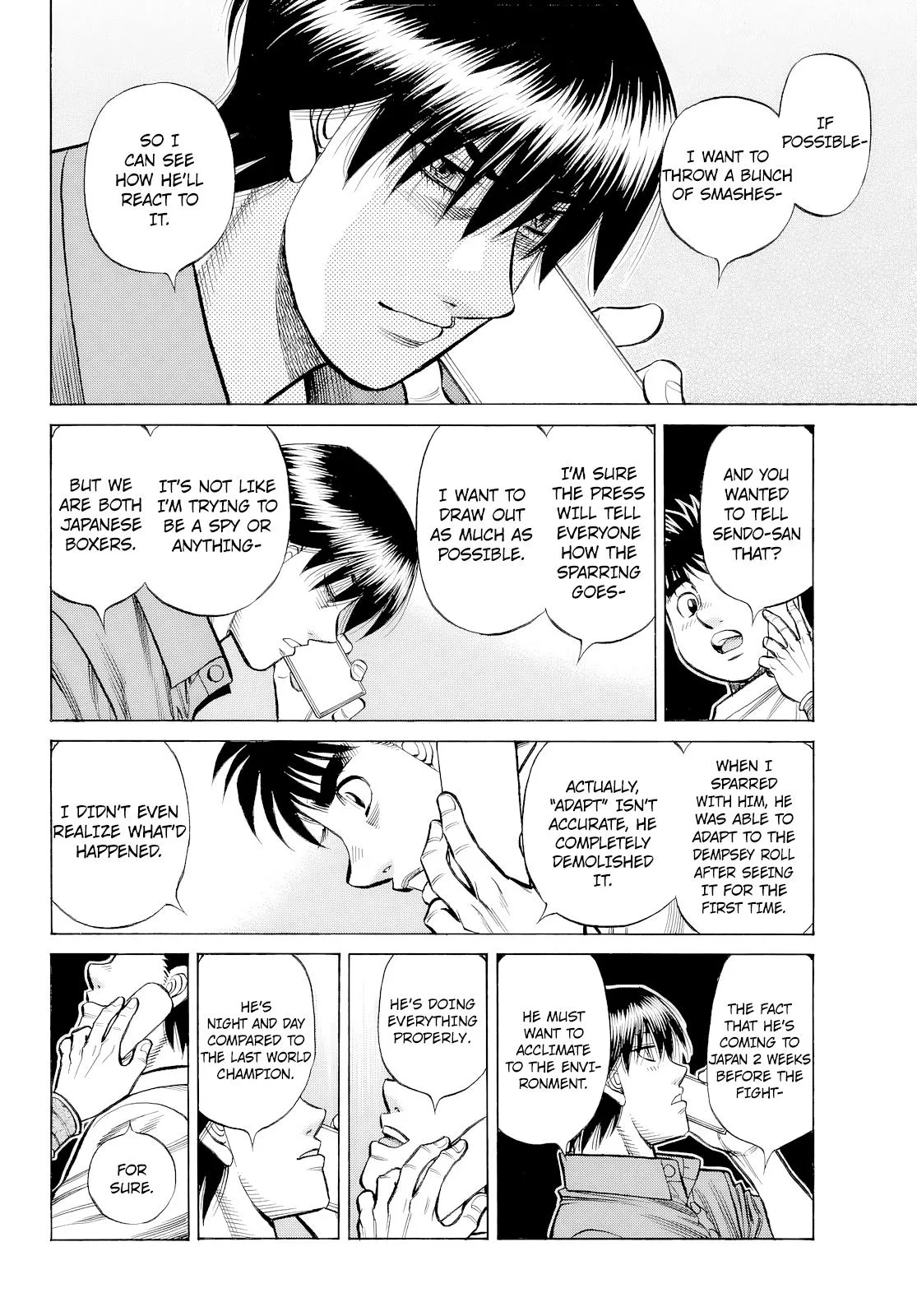 Hajime no Ippo - Chapter 1484 - Page 11
