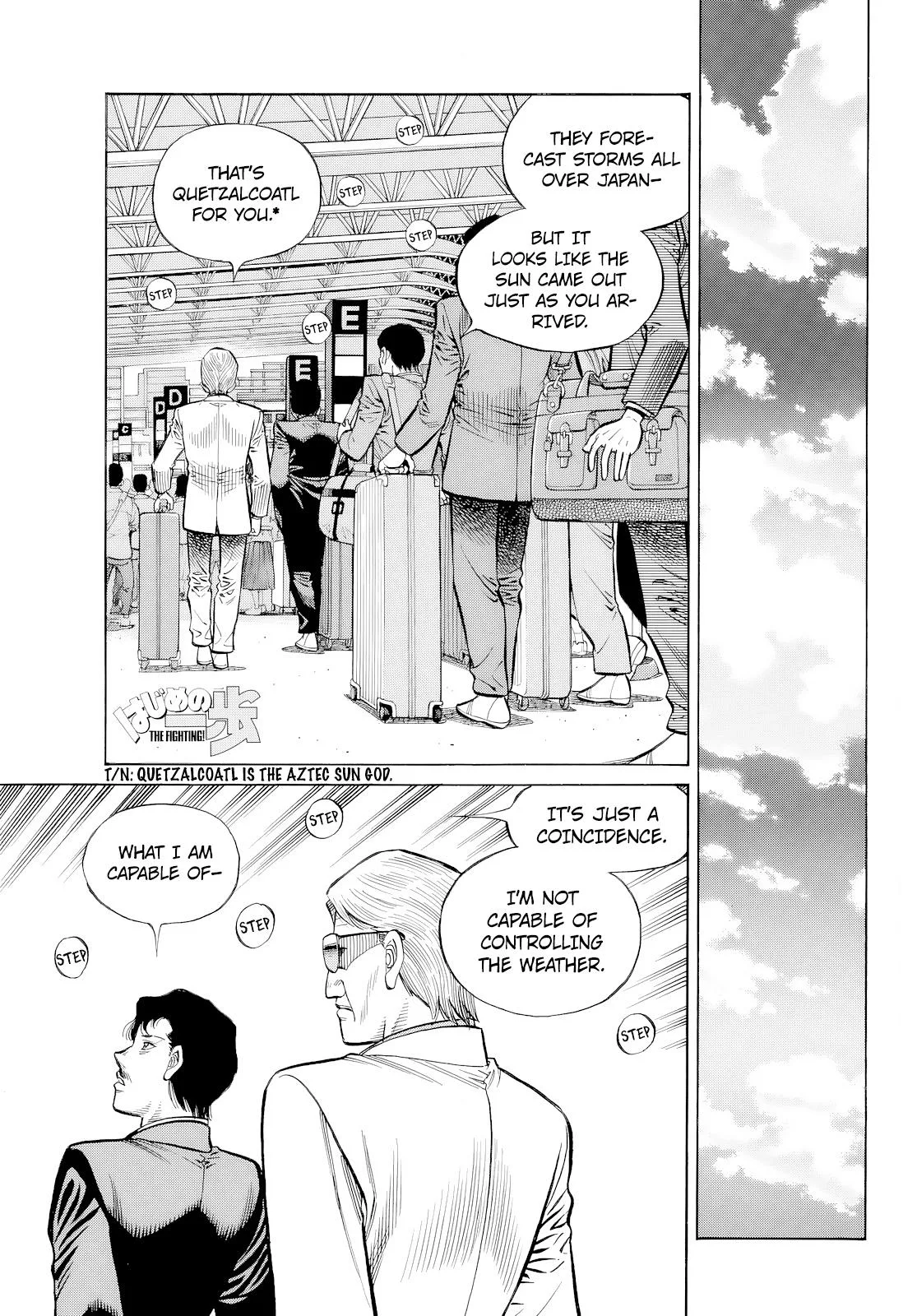 Hajime no Ippo - Chapter 1485 - Page 1