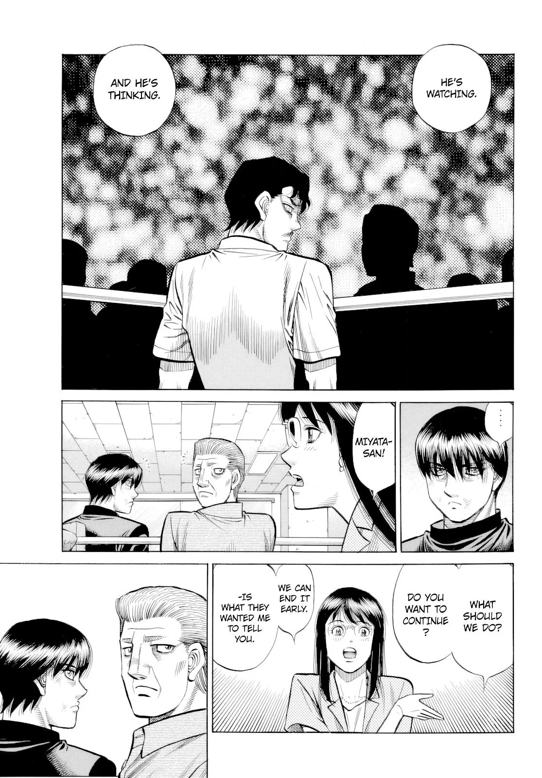 Hajime no Ippo - Chapter 1487 - Page 4