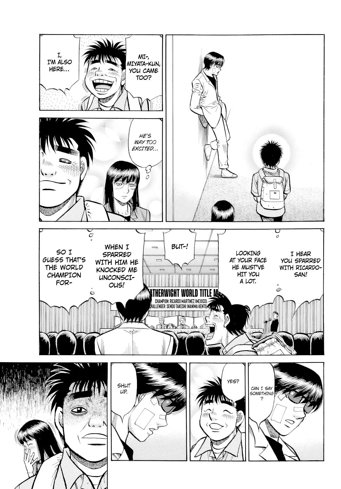 Hajime no Ippo - Chapter 1488 - Page 5