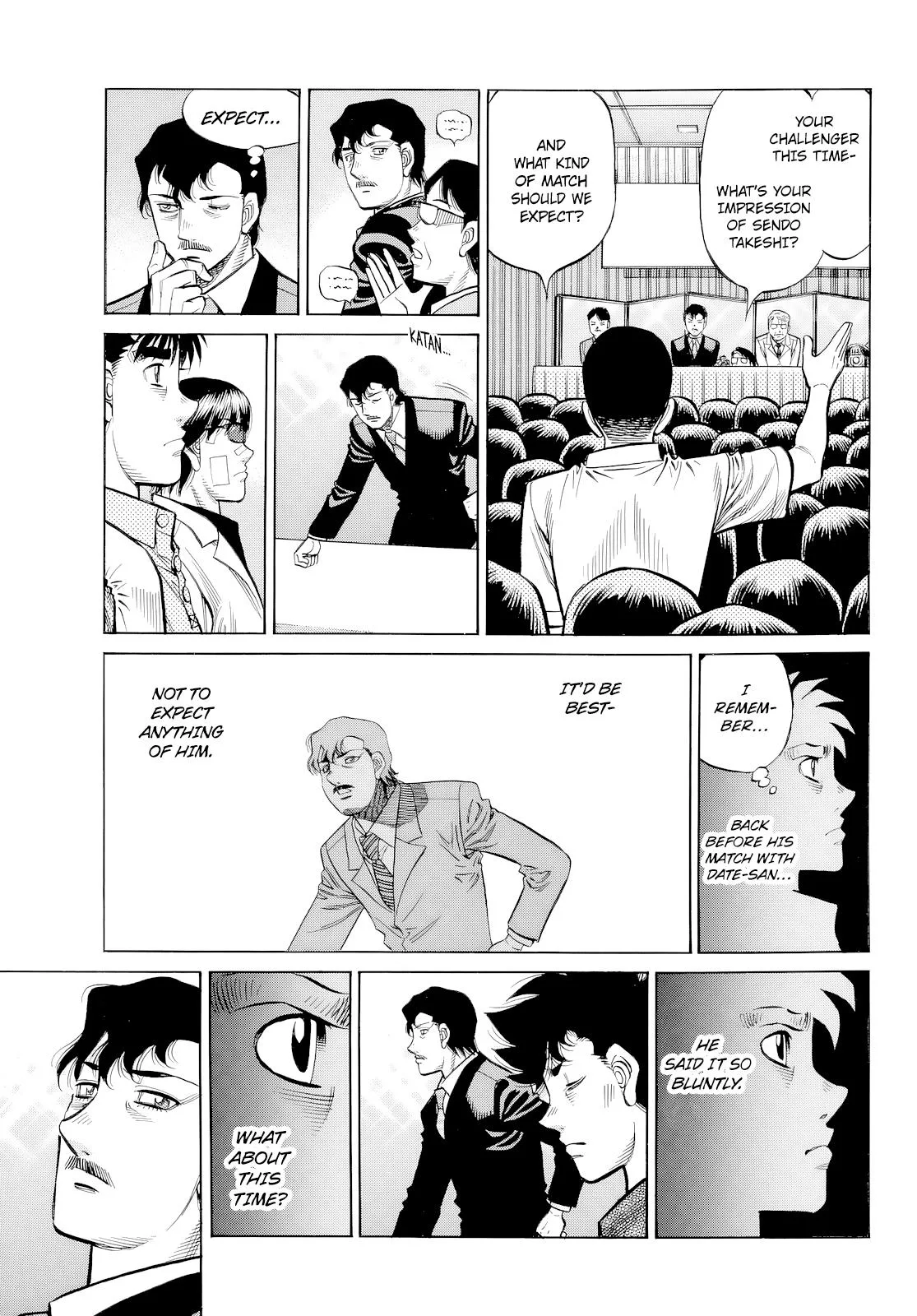 Hajime no Ippo - Chapter 1488 - Page 7