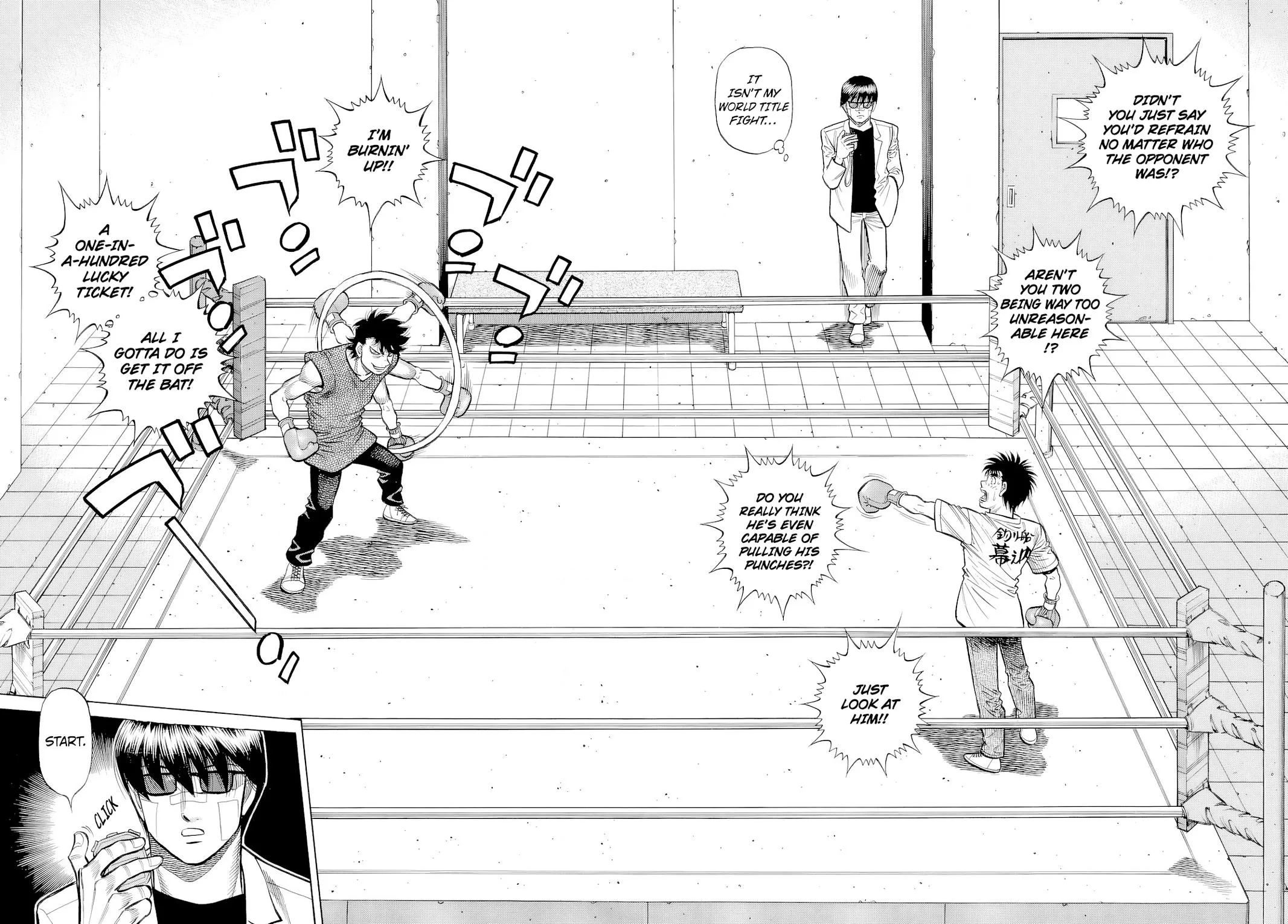 Hajime no Ippo - Chapter 1489 - Page 7