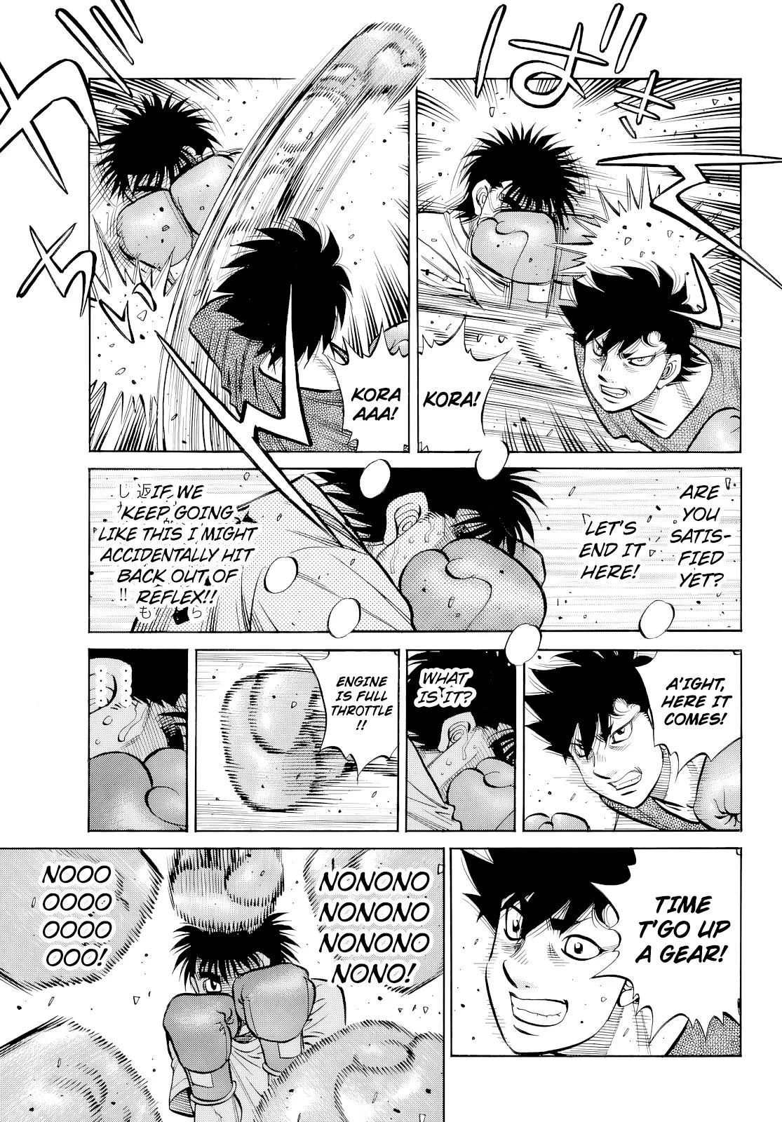 Hajime no Ippo - Chapter 1490 - Page 4