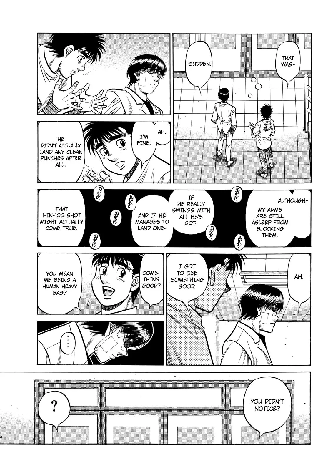 Hajime no Ippo - Chapter 1491 - Page 8