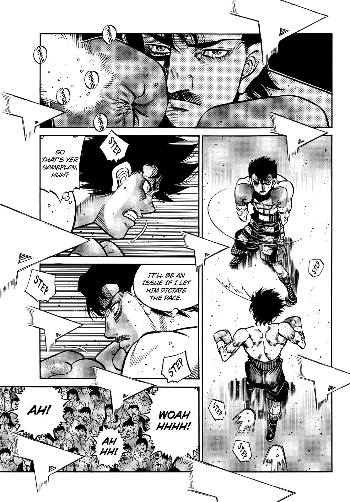 Hajime no Ippo - Chapter 1496 - Page 8