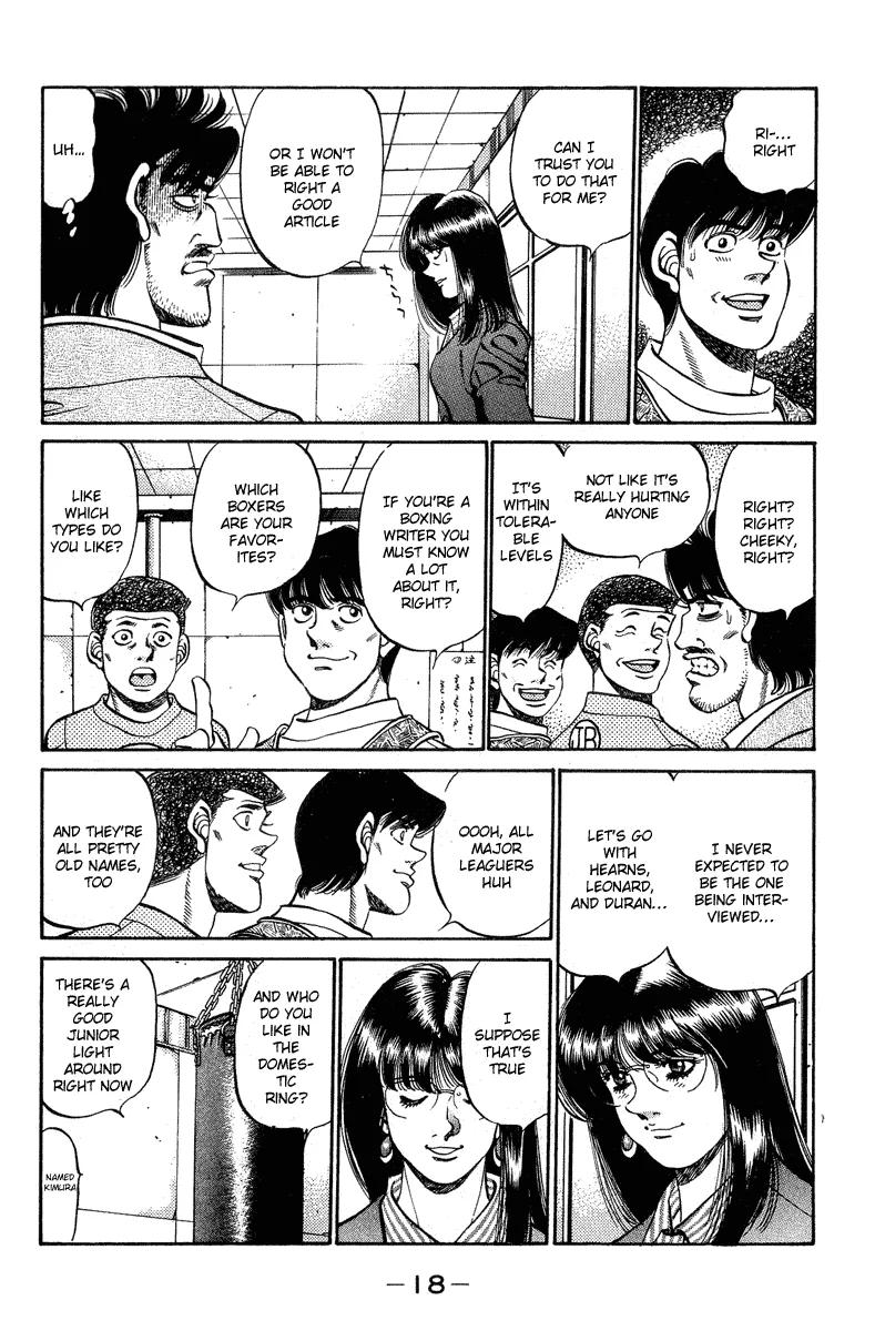 Hajime no Ippo - Chapter 233 - Page 19