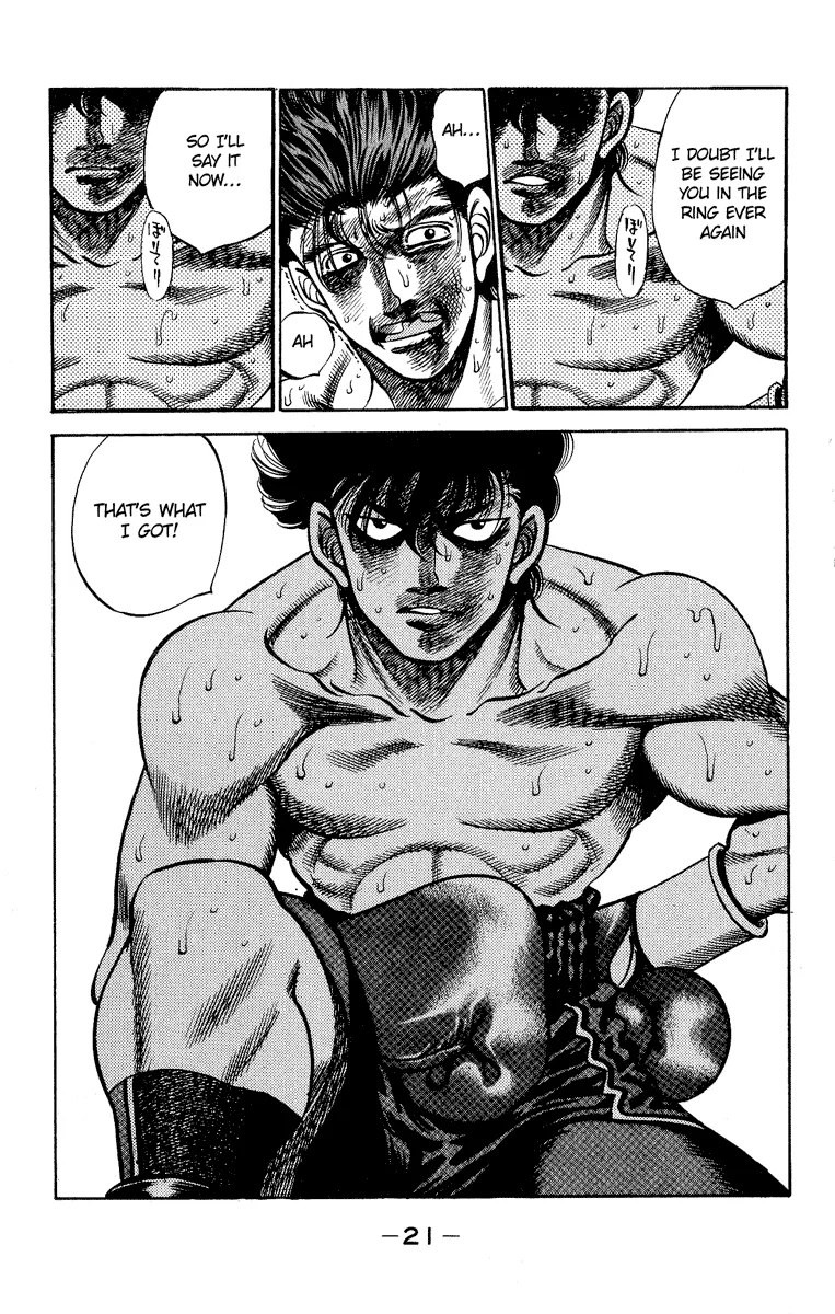 Hajime no Ippo - Chapter 242 - Page 22