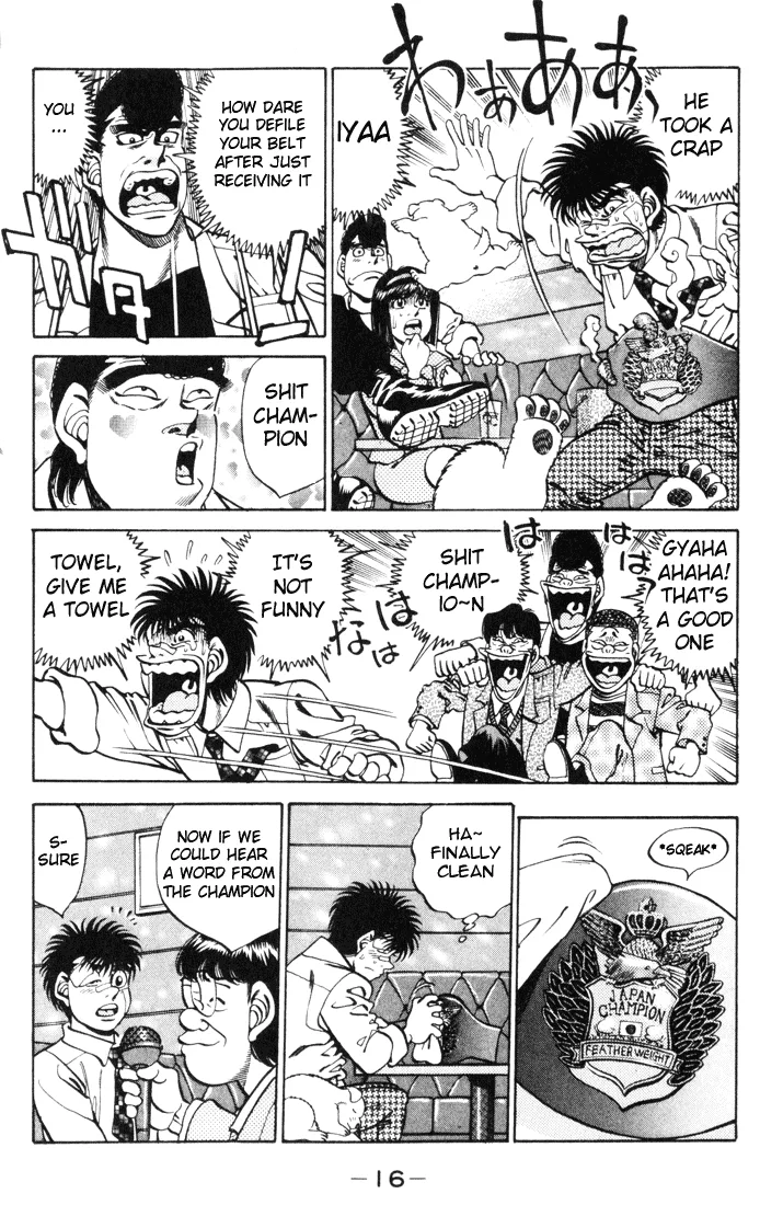 Hajime no Ippo - Chapter 269 - Page 16