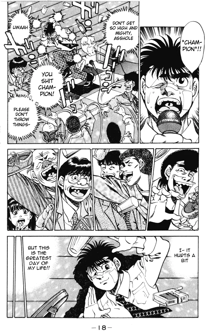 Hajime no Ippo - Chapter 269 - Page 18