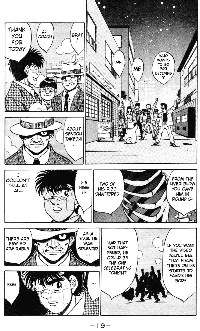 Hajime no Ippo - Chapter 269 - Page 19