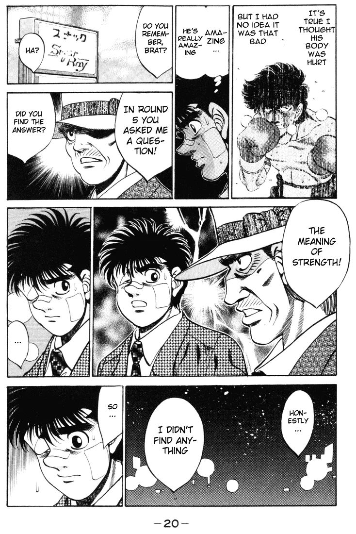 Hajime no Ippo - Chapter 269 - Page 20
