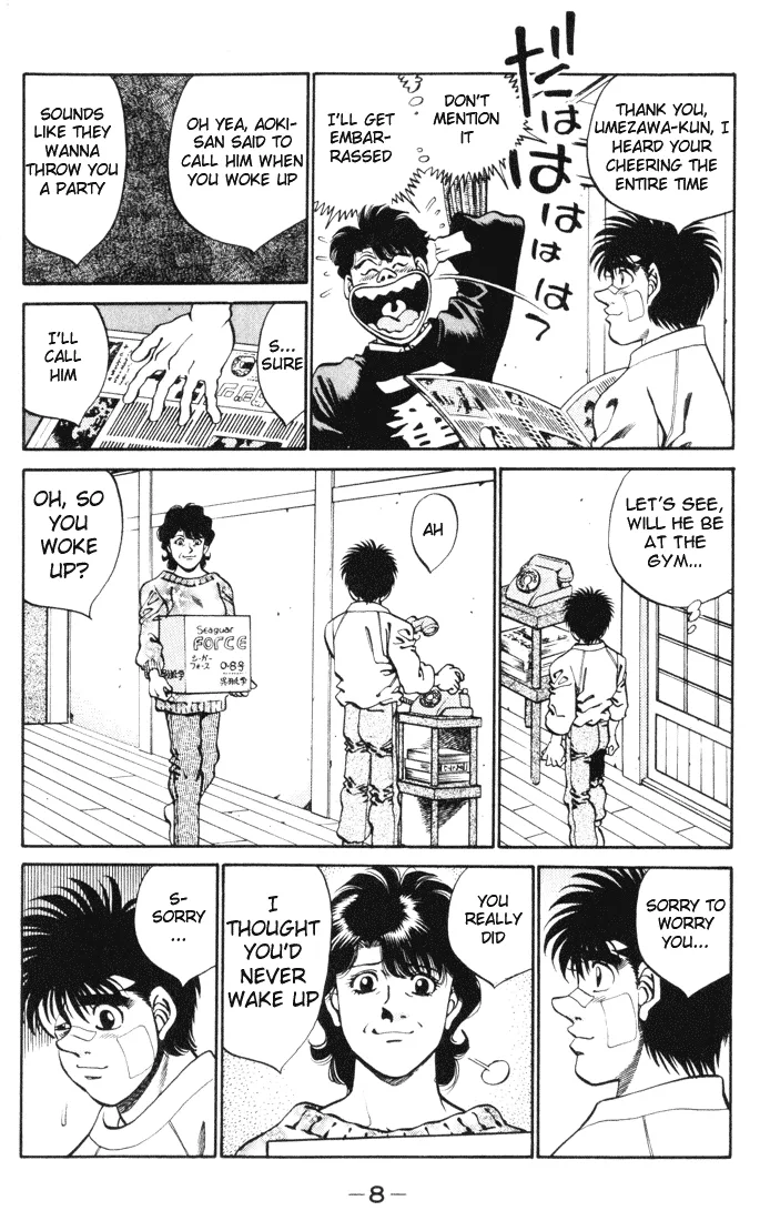 Hajime no Ippo - Chapter 269 - Page 8