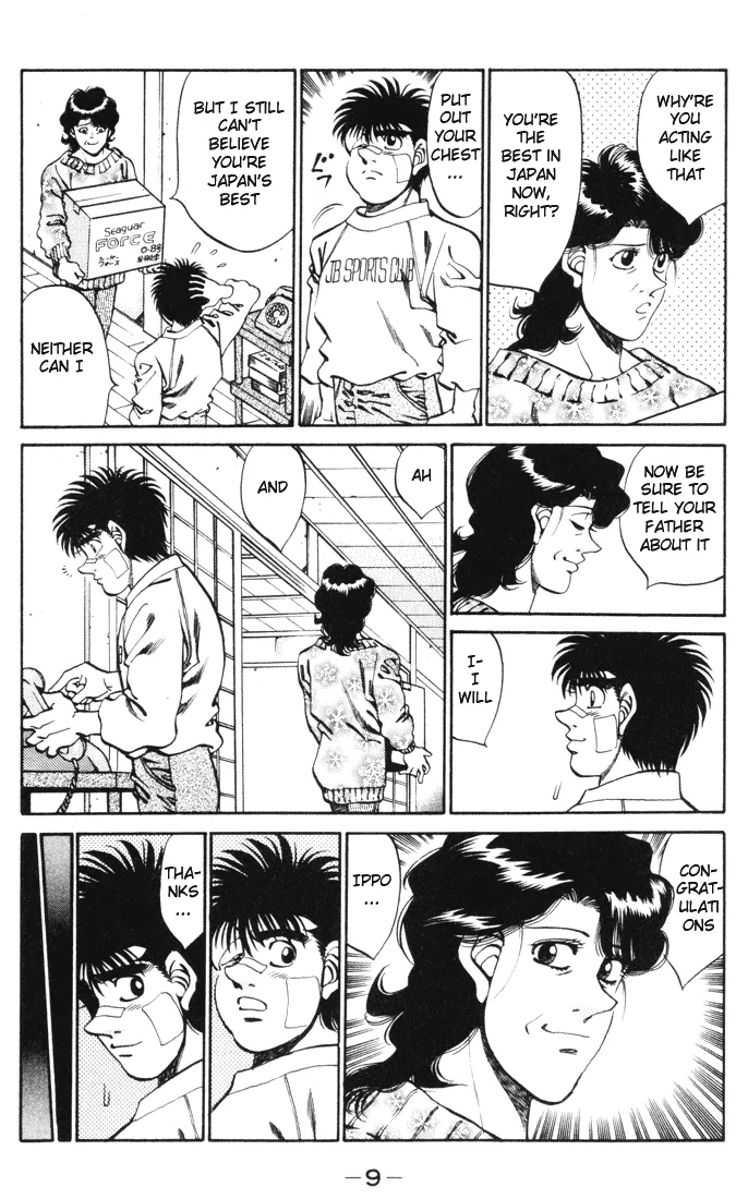 Hajime no Ippo - Chapter 269 - Page 9