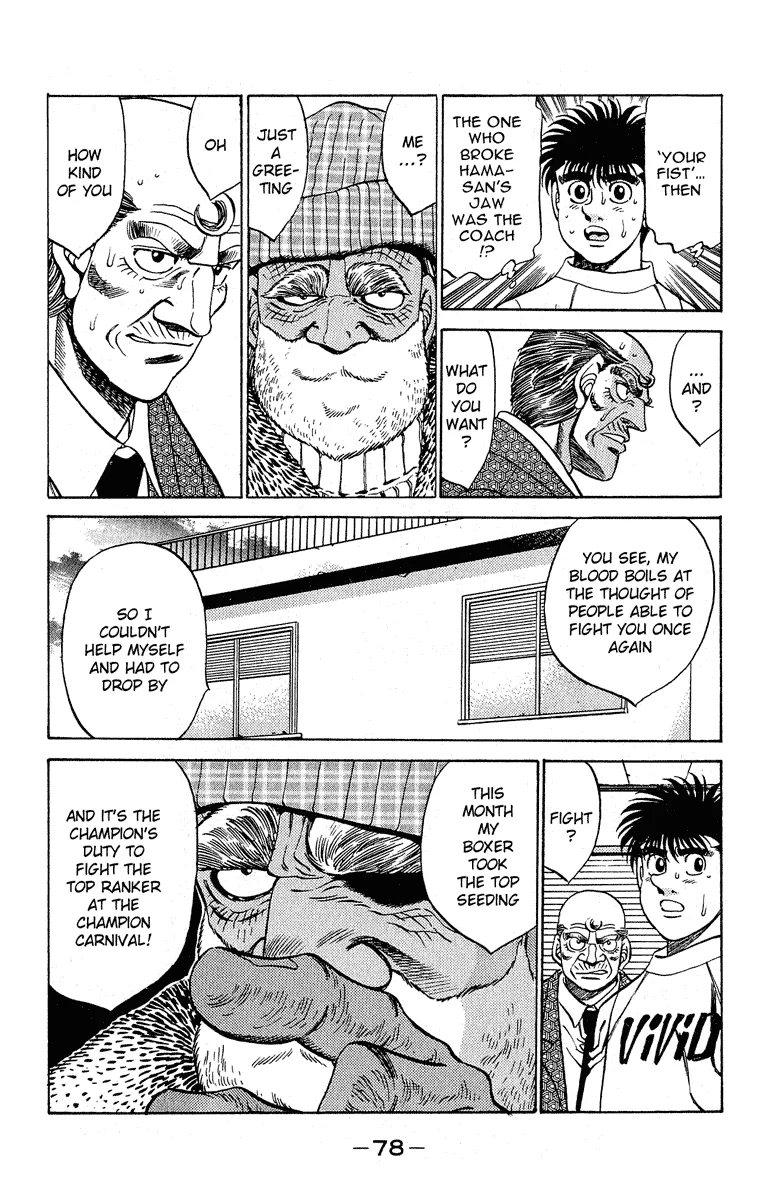Hajime no Ippo - Chapter 291 - Page 14