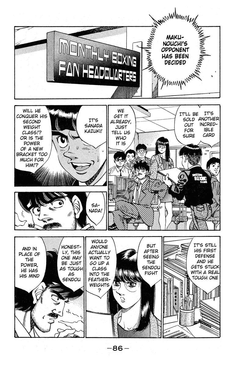 Hajime no Ippo - Chapter 292 - Page 2