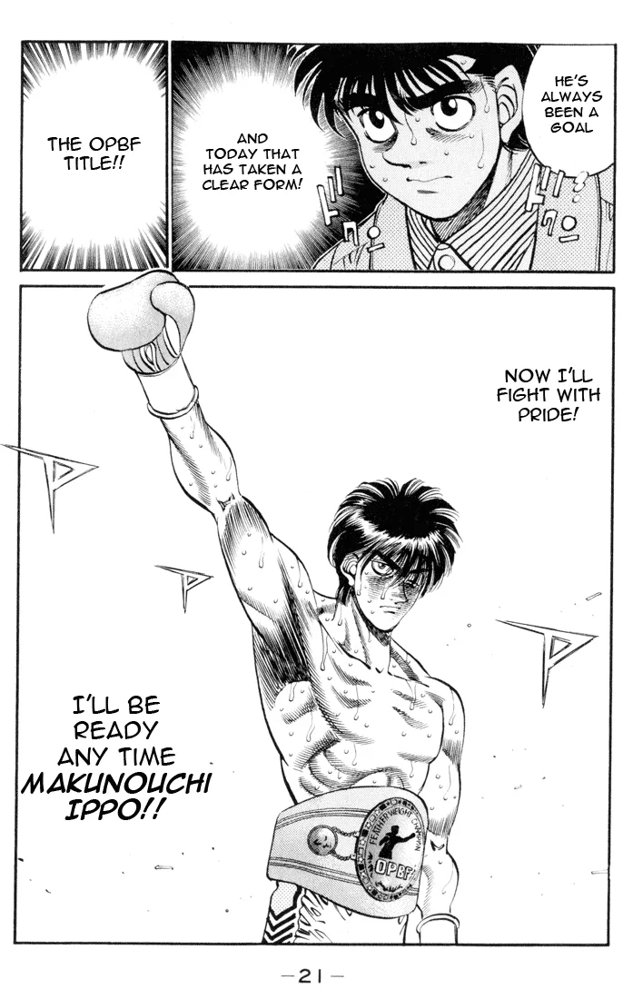 Hajime no Ippo - Chapter 325 - Page 20