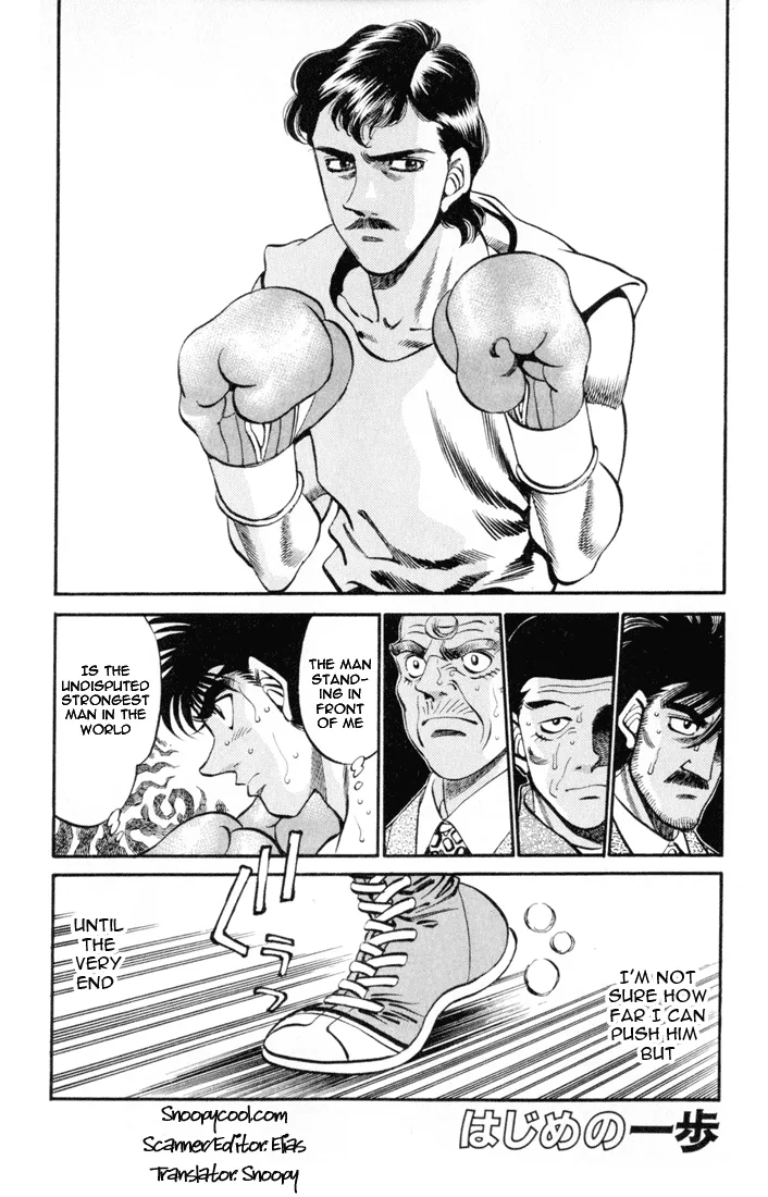 Hajime no Ippo - Chapter 328 - Page 1