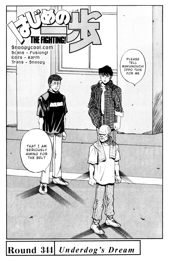 Hajime no Ippo - Chapter 344 - Page 4