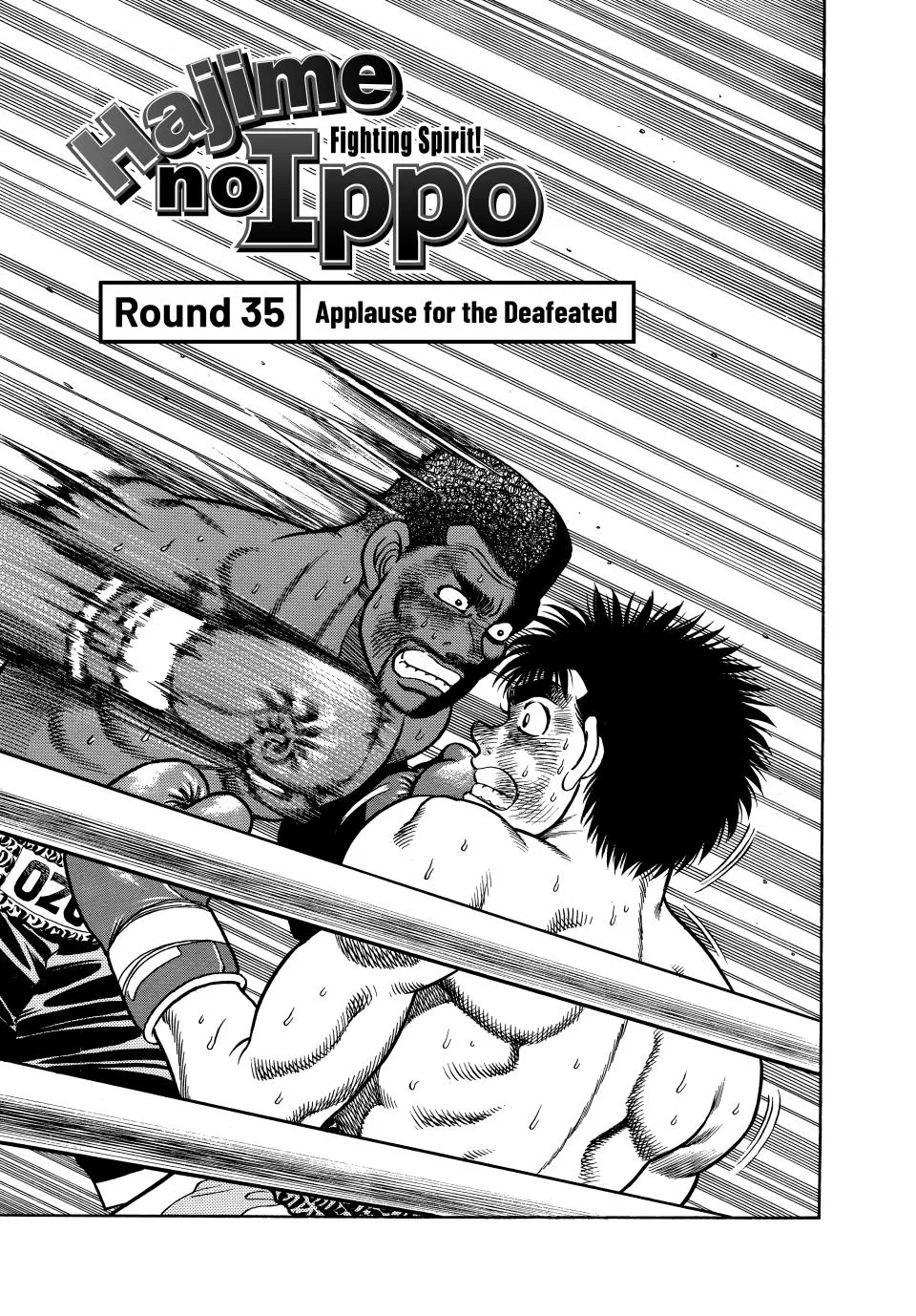 Hajime no Ippo - Chapter 35 - Page 1