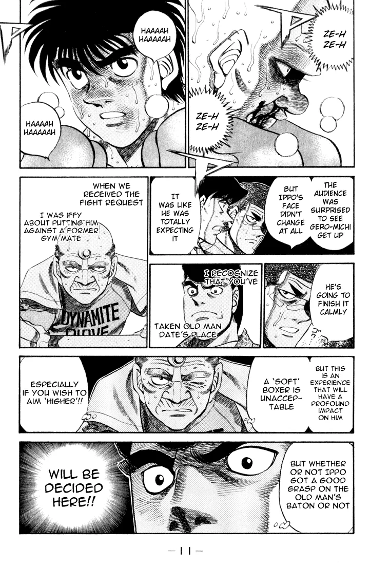 Hajime no Ippo - Chapter 353 - Page 9