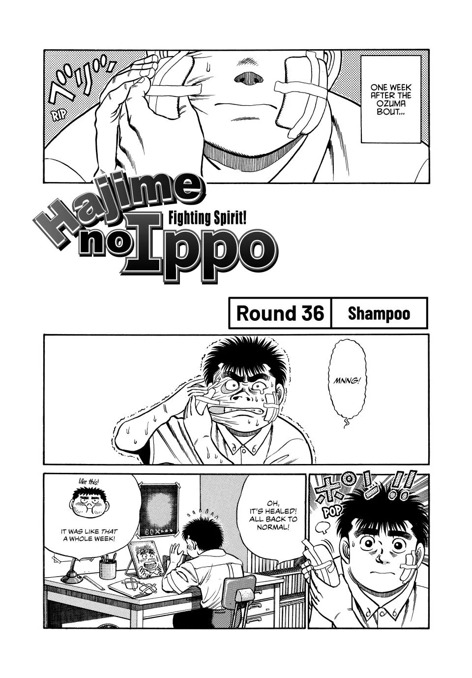 Hajime no Ippo - Chapter 36 - Page 1