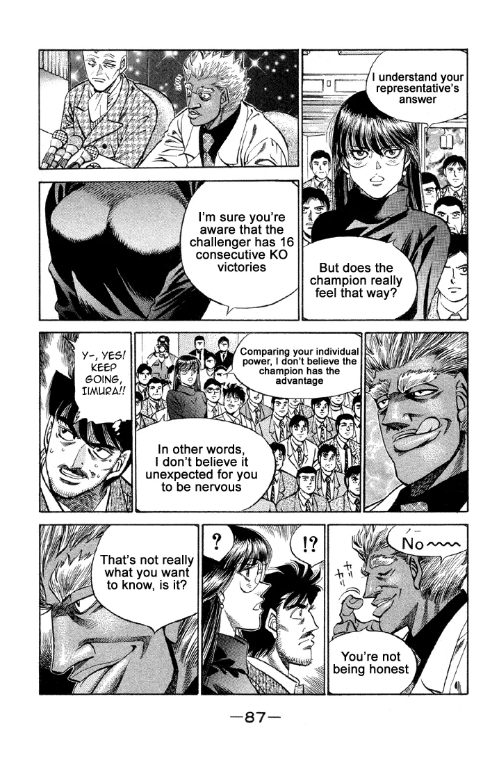 Hajime no Ippo - Chapter 375 - Page 5