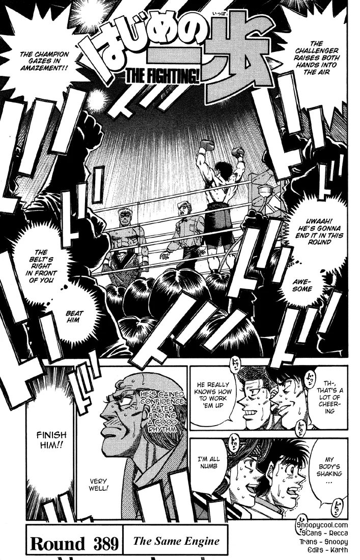 Hajime no Ippo - Chapter 389 - Page 4