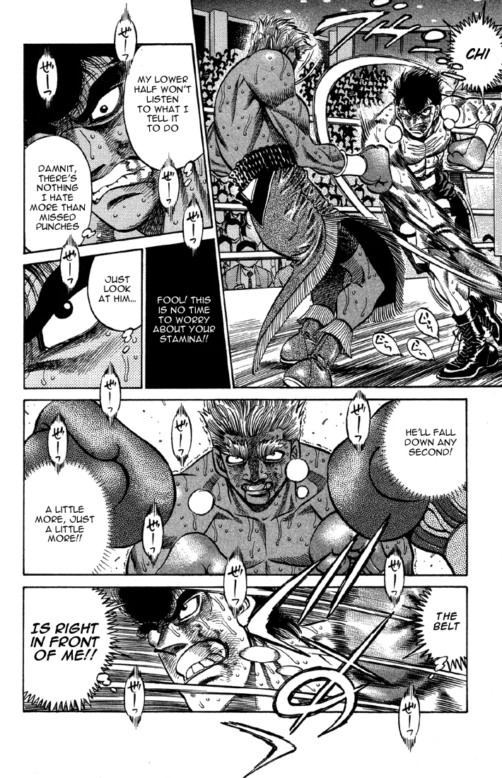 Hajime no Ippo - Chapter 395 - Page 8