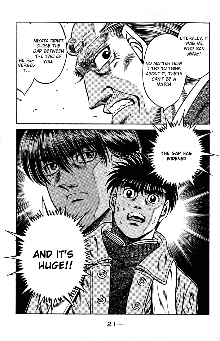 Hajime no Ippo - Chapter 416 - Page 22