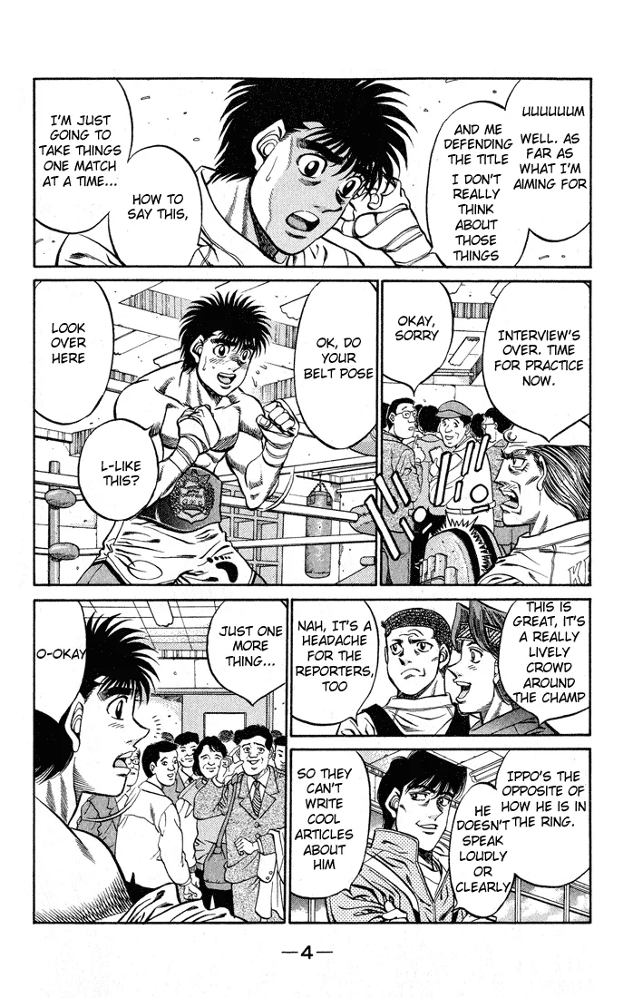 Hajime no Ippo - Chapter 416 - Page 5