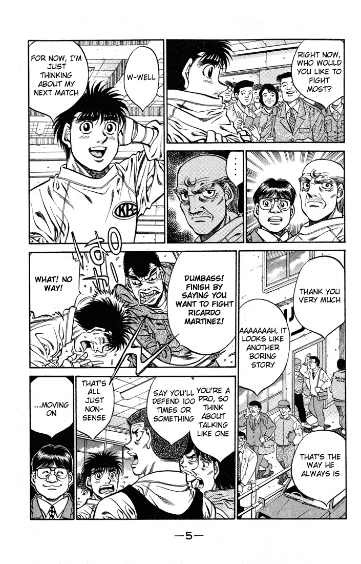 Hajime no Ippo - Chapter 416 - Page 6