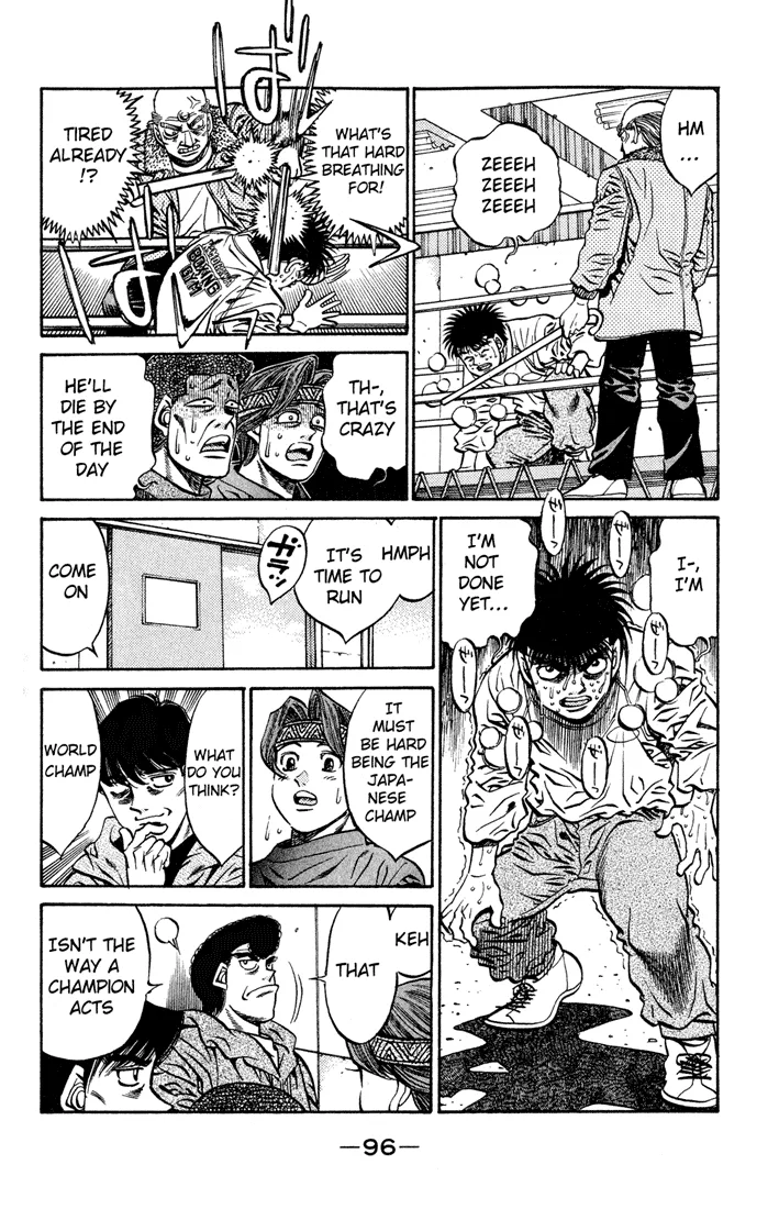 Hajime no Ippo - Chapter 420 - Page 18