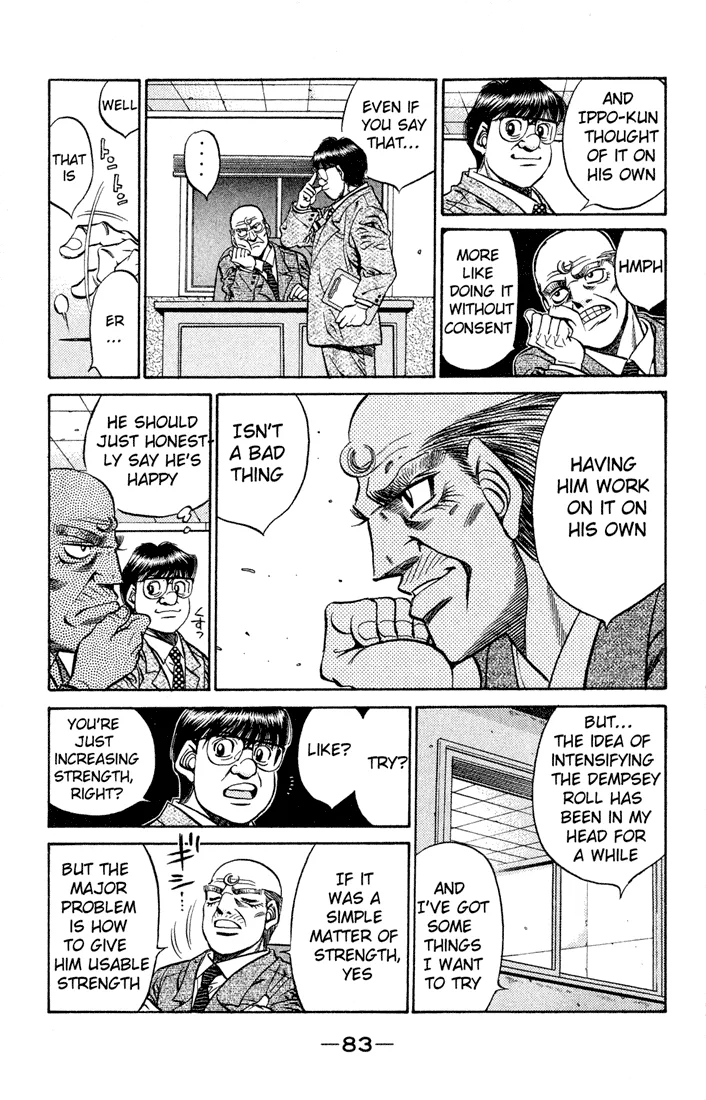 Hajime no Ippo - Chapter 420 - Page 5