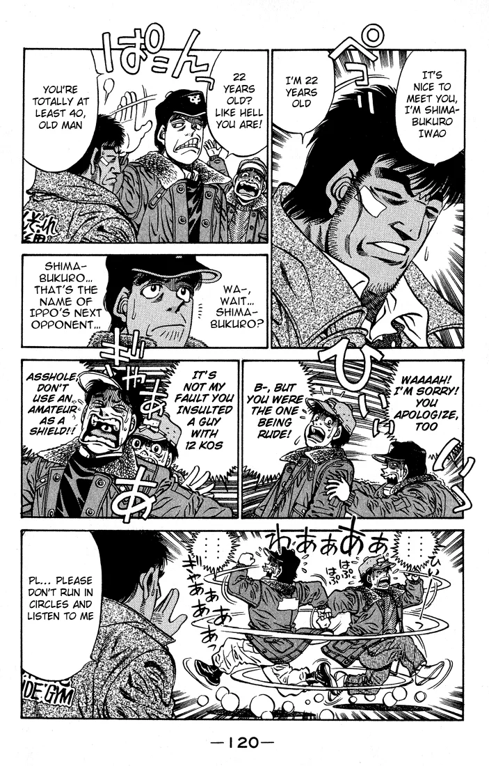 Hajime no Ippo - Chapter 422 - Page 2