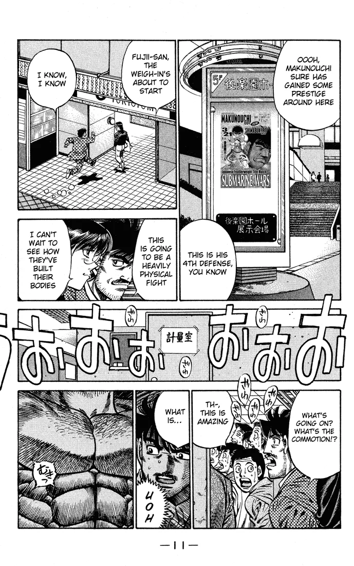 Hajime no Ippo - Chapter 425 - Page 11