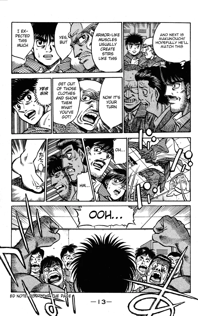 Hajime no Ippo - Chapter 425 - Page 13