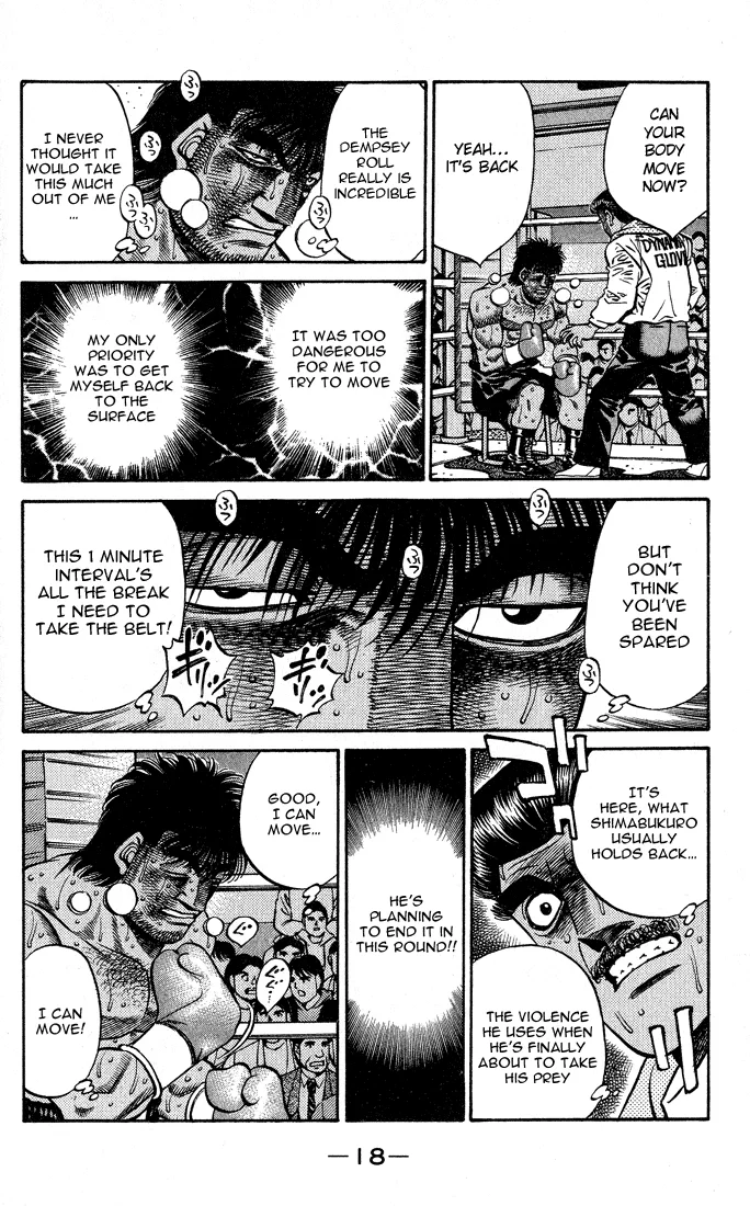 Hajime no Ippo - Chapter 434 - Page 18