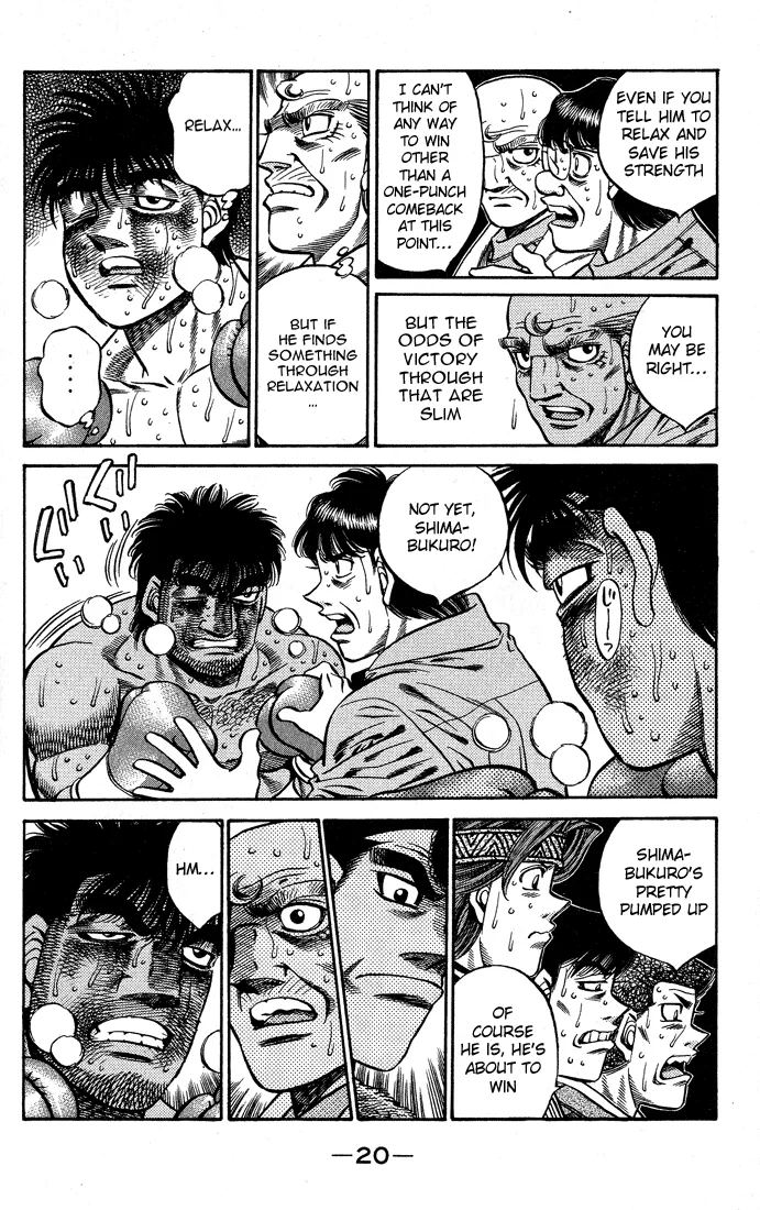 Hajime no Ippo - Chapter 434 - Page 20