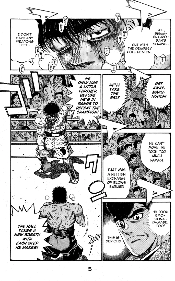 Hajime no Ippo - Chapter 434 - Page 6