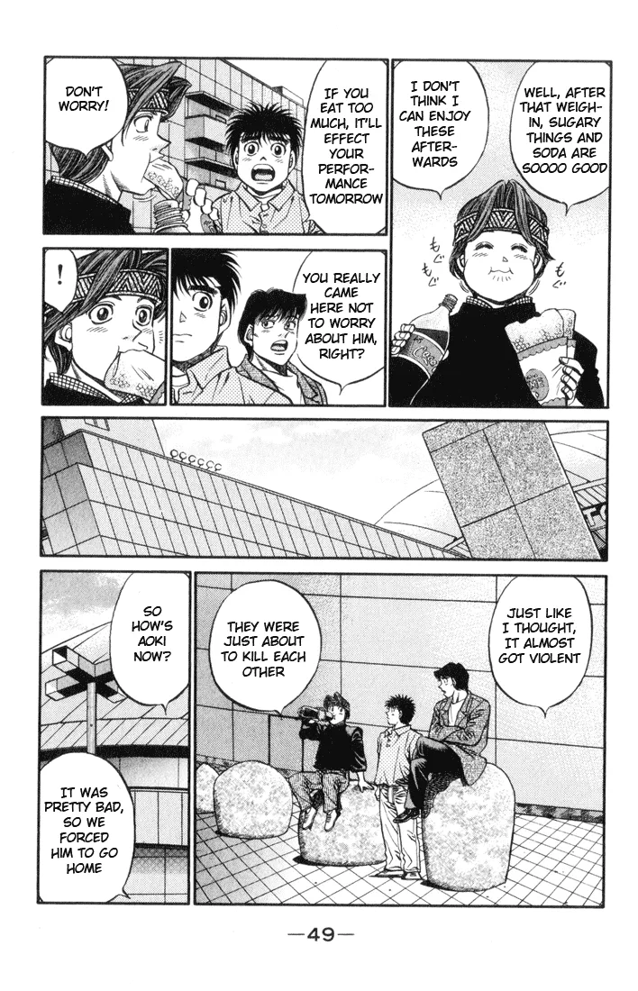 Hajime no Ippo - Chapter 445 - Page 7