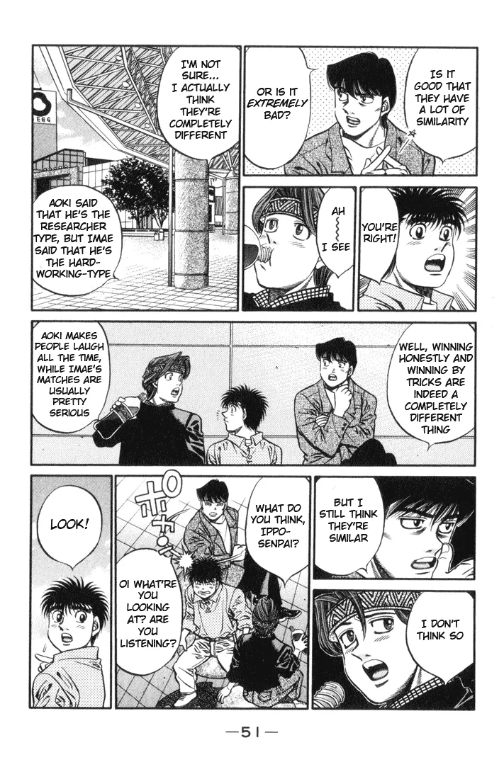 Hajime no Ippo - Chapter 445 - Page 9