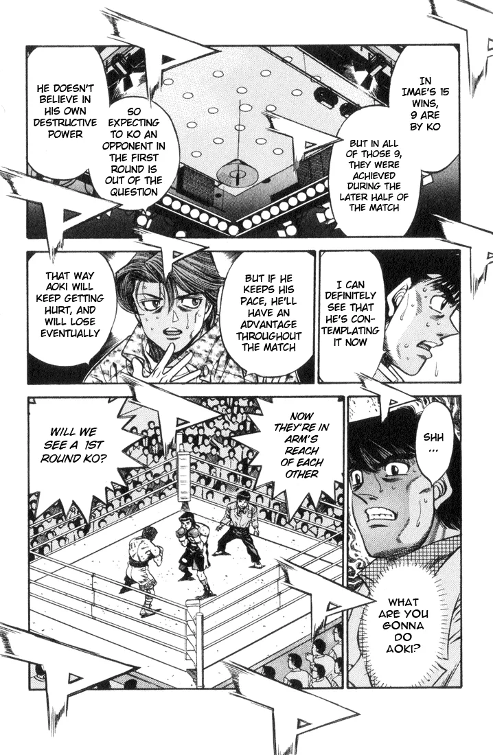 Hajime no Ippo - Chapter 450 - Page 14