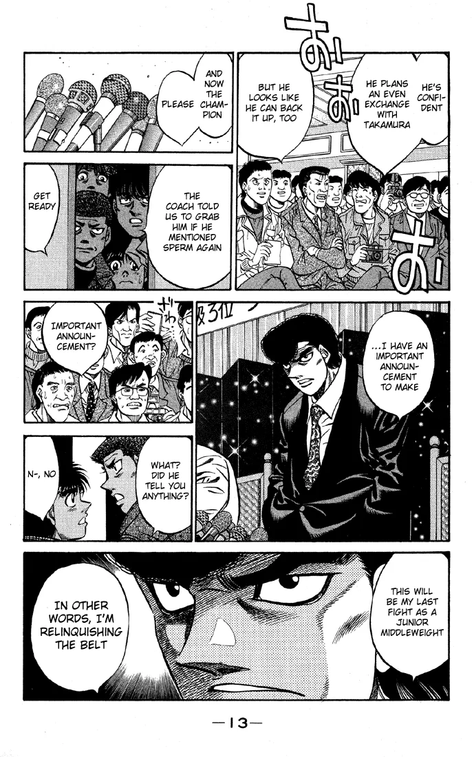Hajime no Ippo - Chapter 463 - Page 14