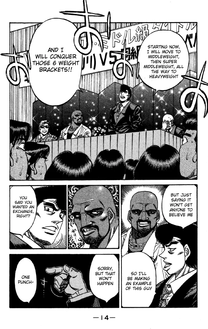 Hajime no Ippo - Chapter 463 - Page 15