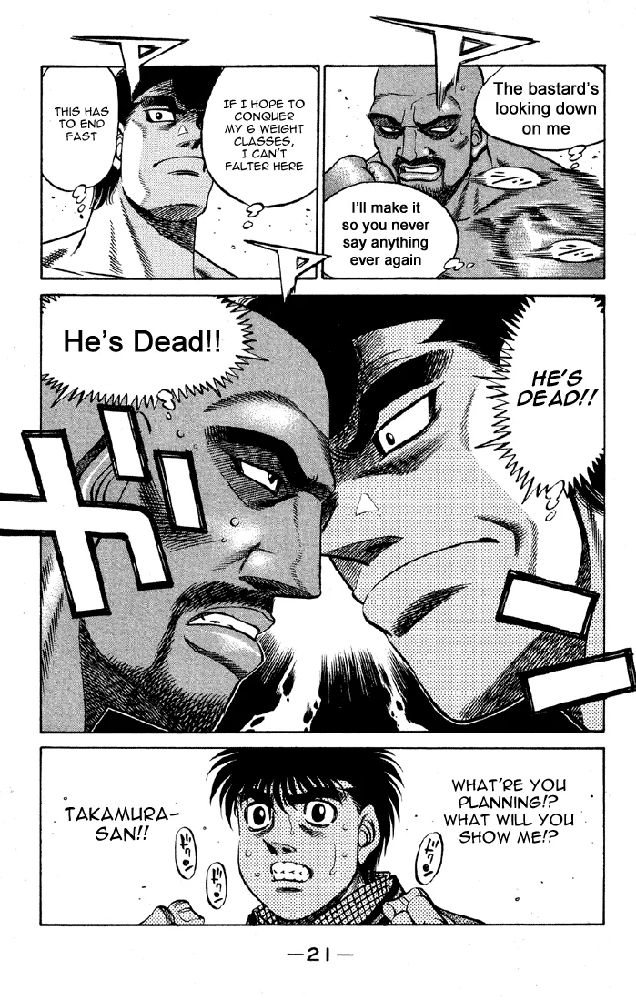 Hajime no Ippo - Chapter 463 - Page 22
