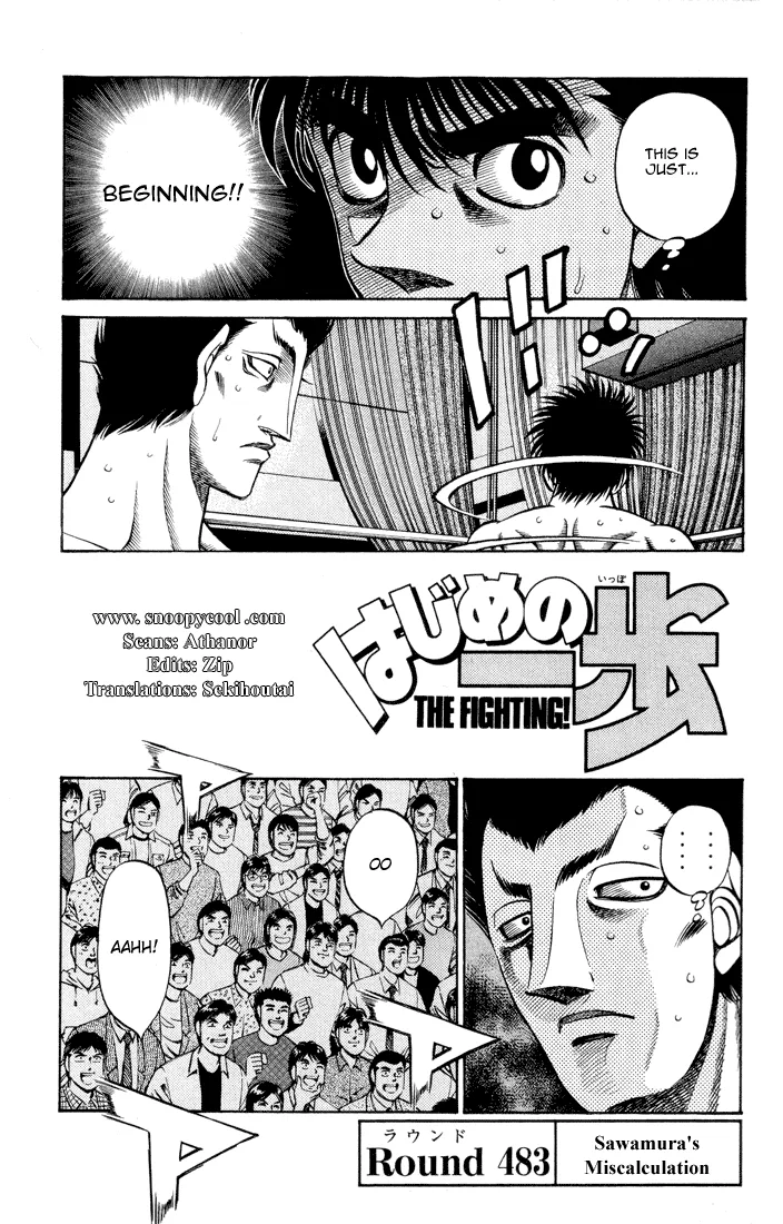 Hajime no Ippo - Chapter 483 - Page 4